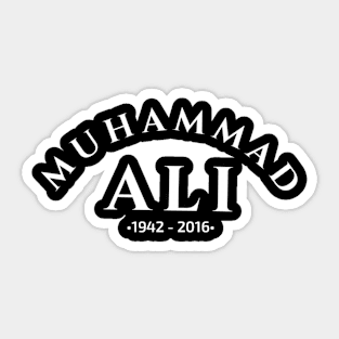 Muhammad Ali Sticker